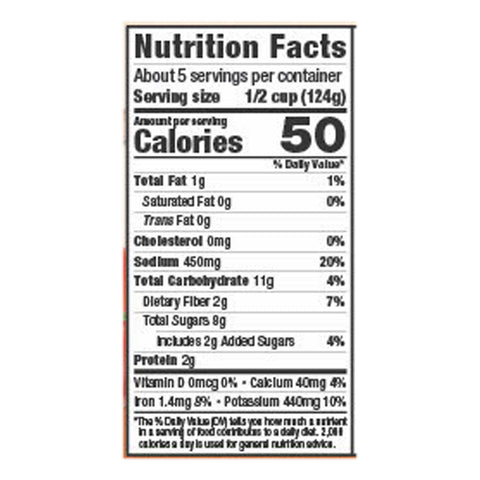 Francesco Rinaldi Pasta Sauce Chunky Garden Tomato Garlic & Onion - 24 OZ 12 Pack