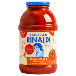 Francesco Rinaldi Sauce Pasta Tomato Garlic Onion - 45 OZ 6 Pack