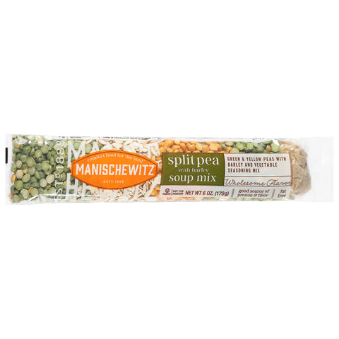 Manischewitz Split Pea Soup Mix With Barley 6 OZ