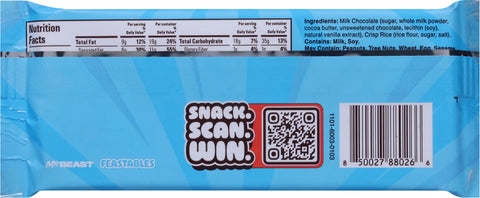 Feastables Milk Crunch Milk Chocolate 2.1 oz