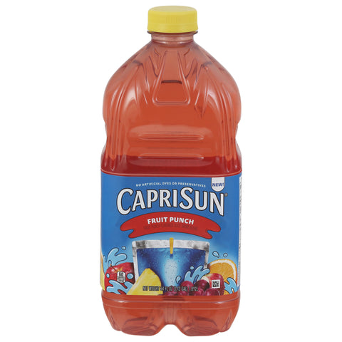 Capri Sun Fruit Punch Flavored Juice Drink Blend 64 fl oz - 8 Pack