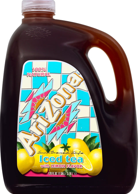 AriZona Iced Tea with Lemon Flavor 128 oz - 4 Pack