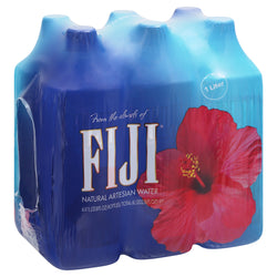 Fiji Natural Artesian Water - 33.8 fl oz bottles 2 Packs of 6 (12 Total)