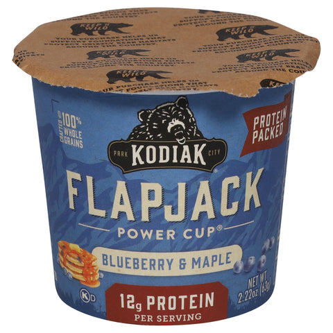 Kodiak Cakes Power Cup Blueberry & Maple Flapjack 2.22 oz - 12 Pack