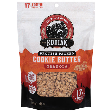 Kodiak Protein Packed Cookie Butter Granola 11 oz