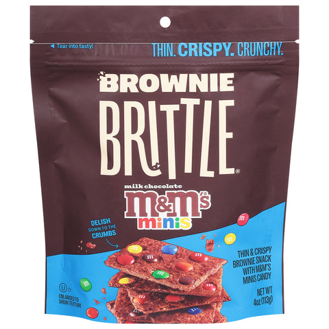 Sheila G's Brownie Brittle M and M's Minis - 4 OZ 6 Pack