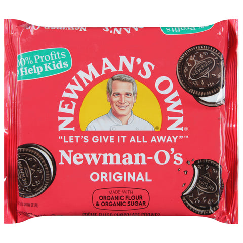 Newman's Own Organics Original Creme Filled Chocolate Cookies - 13 OZ 6 Pack