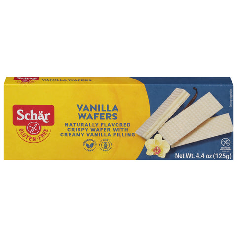 Schar Gluten-Free Vanilla Wafers 4.4 oz - 12 Pack