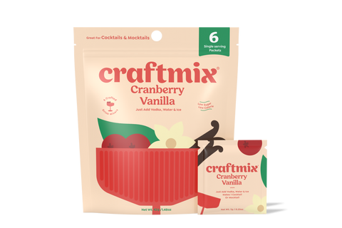 Craftmix Cranberry Vanilla Single Serving (ships 9/15 - 1/1) - 24 Pack