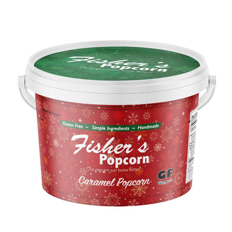 Fishers Popcorn Holiday Tub (Seasonal, Ships October thru Mid December) - 12 Pack