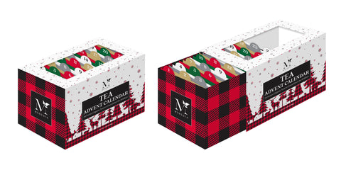 24-ct Premium Tea Advent Calendar - 6 Pack