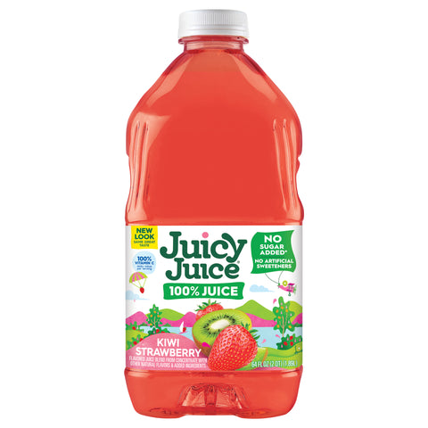 Juicy Juice Kiwi Strawberry 100% Juice 64 fl oz - 8 Pack