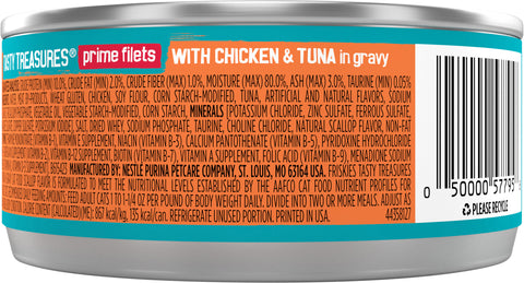 Friskies With Chicken Tuna & Cheese In Gravy 5.5 OZ