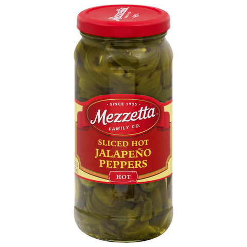 Mezzetta Deli-Sliced Hot Jalapeno Peppers 16 FZ