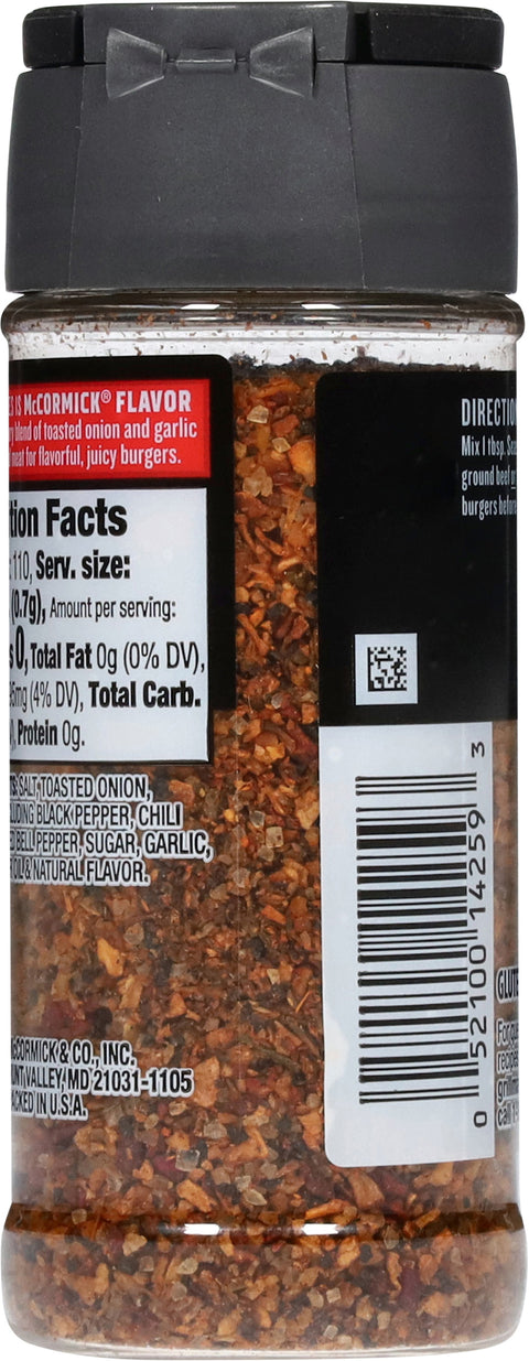 McCormick Seasoning Grill Hamburger - 2.75 OZ 6 Pack