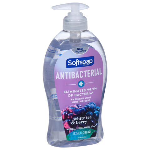 Softsoap Antibacterial Hand Soap White Tea & Berry 11.25 FZ