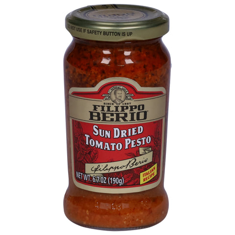 Filippo Berio Sun Dried Tomato Pesto 6.7 OZ