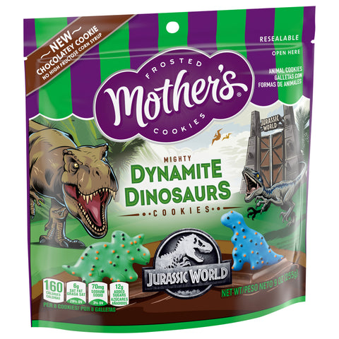 Mother's Mighty Dynamite Dinosaurs Cookies, Jurassic World