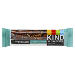Kind Gluten Free Dark Chocolate Almond Mint Bar - 1.4 OZ 12 Pack