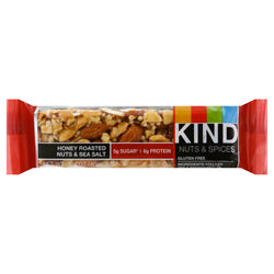 Kind Gluten Free Honey Roasted Nuts And Sea Salt Bar - 1.4 OZ 12 Pack