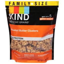 Kind Gluten Free Healthy Grains Peanut Butter - 17 OZ 6 Pack