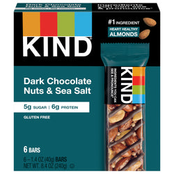 Kind Core Dark Chocolate Nuts And Sea Salt - 8.4 OZ 10 Pack