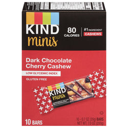 Kind Minis Dark Chocolate Cherry Cashew - 7 OZ 8 Pack