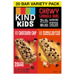 Kind Kids Chewy Granola Bars Chocolate Chip - 16.2 OZ 4 Pack