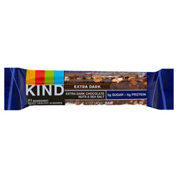 Kind Gluten Free Extra Dark Chocolate Nuts and Sea Salt - 1.4 OZ 12 Pack