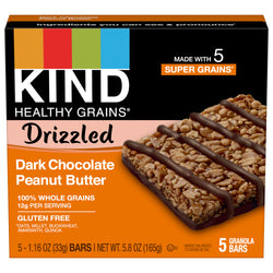 Kind Gluten Free Drizzled Dark Chocolate - 5.8 OZ 8 Pack
