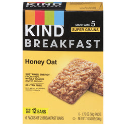 Kind Honey Oat Breakfast Bar  - 10.58 OZ 5 Pack