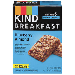 Kind Blueberry Almond Breakfast Bars - 10.58 OZ 5 Pack