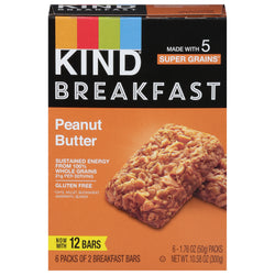 Kind Peanut Butter Breakfast Bars - 10.58 OZ 5 Pack