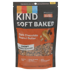 Kind Dark ChocolatePeanut Butter Soft Baked Chewy Granola Clusters - 11 OZ 5 Pack