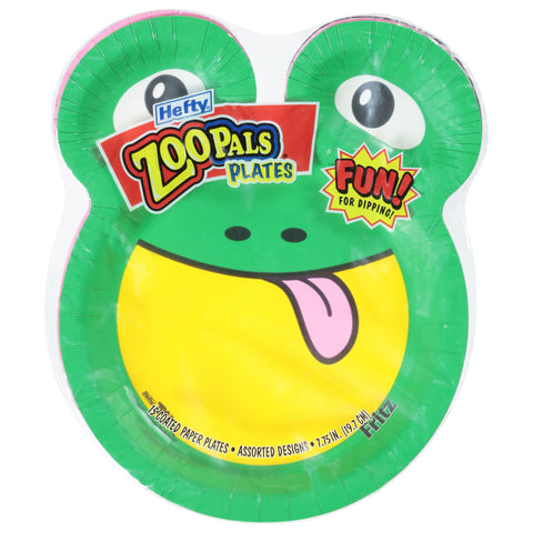 Hefty Assorted Designs Coated Paper Plates 15 ea - 11 Pack