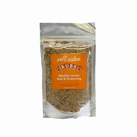 s.a.l.t. sisters Mediterranean Rub & Seasoning - 2 OZ 6 Pack