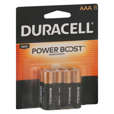 Duracell Coppertop AAA Alkaline Batteries 8 CT