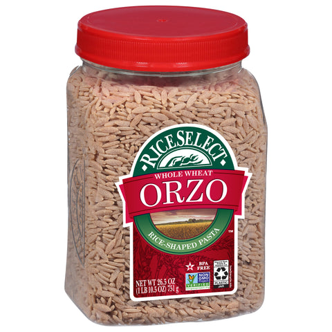 Rice Select Whole Wheat Orzo Pasta 26.5 OZ