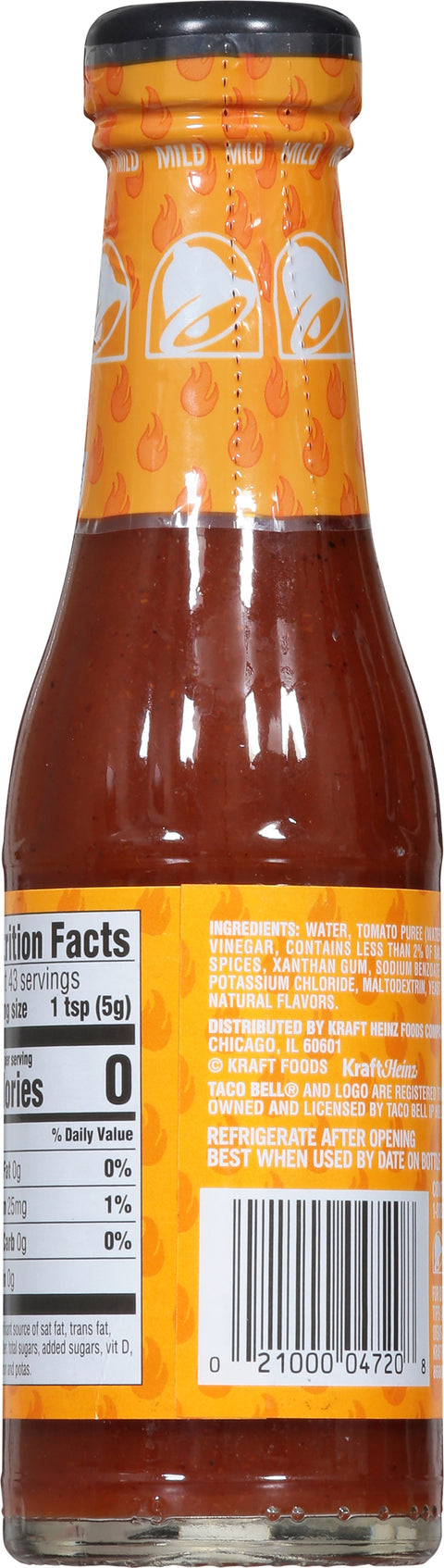 Taco Bell Mild Taco Sauce 7.5 OZ