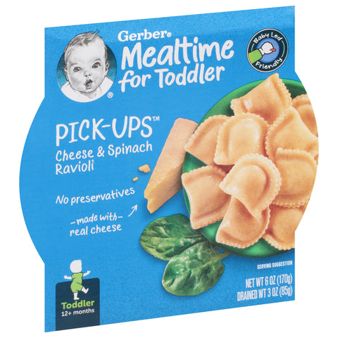 Gerber Cheese And Spinach Ravioli 6 OZ