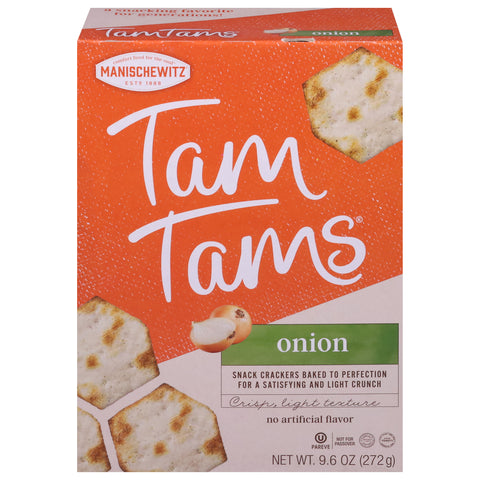 Tam Tams Onion Snack Crackers 9.6 OZ