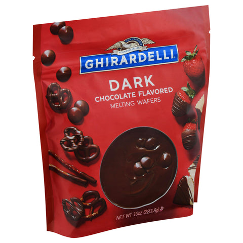 Ghiradelli Dark Chocolate Melting Wafers 10 OZ