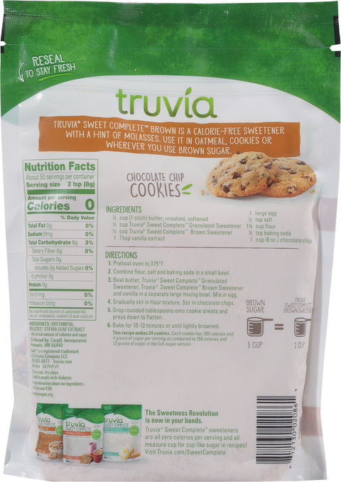 Truvia Sweet Complete Brown 14 OZ