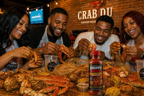 Drippy Sauce® Spicy Cajun Butter Seafood Boil Sauce