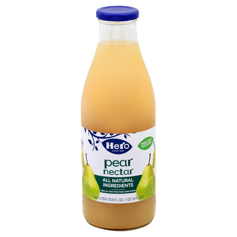Hero Pear Nectar - 33.8 FZ 6 Pack