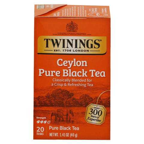 Twinings Ceylon Orange Pekoe Black Tea 20 CT