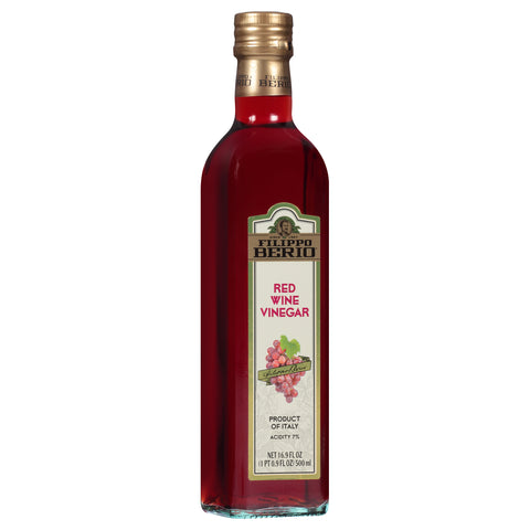 Filippo Berio Red Wine Vinegar 16.9 FZ
