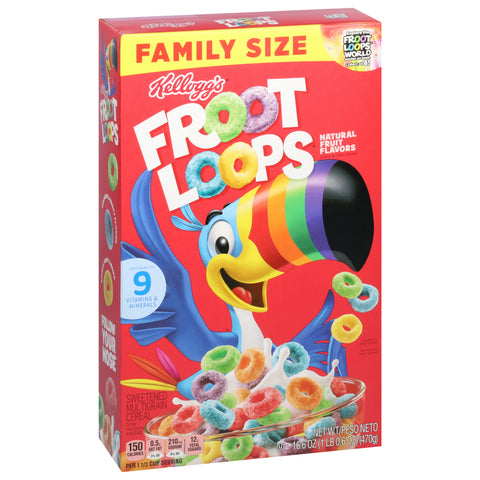 Kellogg's Froot Loops Cereal Original 16.6oz