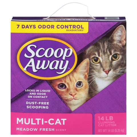 Scoop Away Cat Litter Super Clump Complete Performance 14 LB