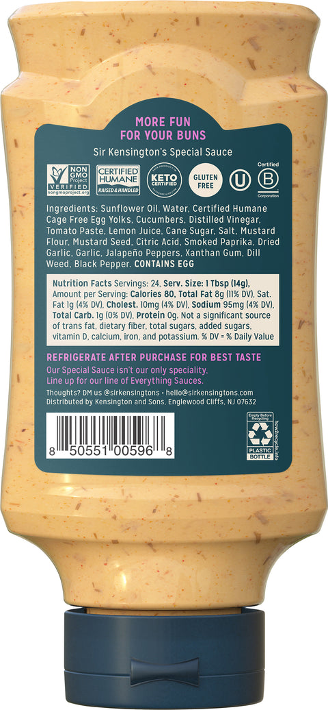 Sir Kensington's Special Sauce Squeeze 12 FZ